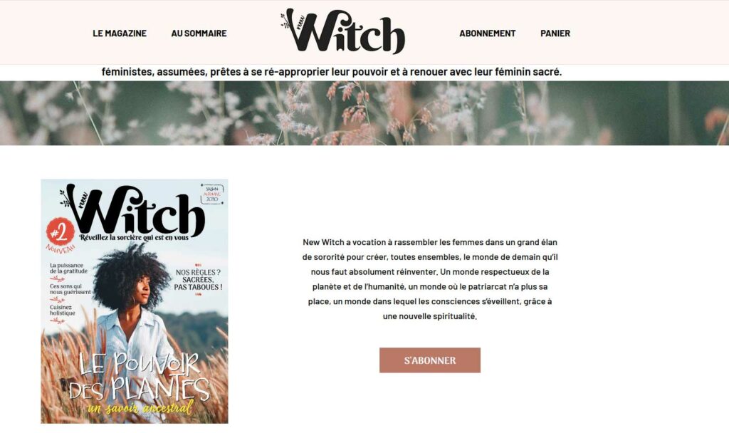 New witch magazine